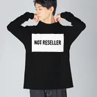 NOT RESELLER by NC2 ch.のNOT RESELLER BRAND NAME ver. ビッグシルエットロングスリーブTシャツ