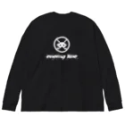 ENEMYLINEstoreの【SUZURI限定】ENEMY LINE ゲーミングロゴ Big Long Sleeve T-Shirt