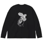 ななまつのNANAMATSU GOODS／シュボTシャツ（クロ） Big Long Sleeve T-Shirt