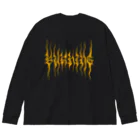 YuukingStoreのBURNING Big Long Sleeve T-Shirt