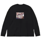 とまれかくまれ。のえちぜん鉄道 Big Long Sleeve T-Shirt