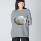 Pokoのボタニカルショップのウーパールーパー Big Long Sleeve T-Shirt