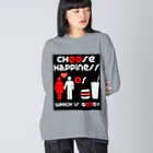 Ａ’ｚｗｏｒｋＳのLOVE or APPETITE Big Long Sleeve T-Shirt