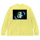 なかたゆうやのはぐれっこザウルス Big Long Sleeve T-Shirt