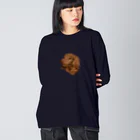 ITSUKIのダックスのドット絵 Big Long Sleeve T-Shirt