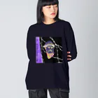 YuukingStoreのIRIDESCENCE Big Long Sleeve T-Shirt