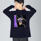 YuukingStoreのIRIDESCENCE Big Long Sleeve T-Shirt