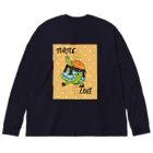 316(MIHIRO)のスペインイシガメとクサガメちゃん カラフル Big Long Sleeve T-Shirt