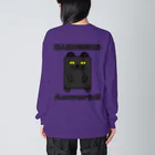 Ａ’ｚｗｏｒｋＳのハコネコ（黒） Big Long Sleeve T-Shirt