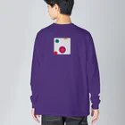 Broken Angelのカラフルポップ水玉 Big Long Sleeve T-Shirt