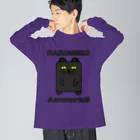 Ａ’ｚｗｏｒｋＳのハコネコ（黒） Big Long Sleeve T-Shirt