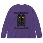 Ａ’ｚｗｏｒｋＳのハコネコ（黒） Big Long Sleeve T-Shirt