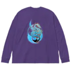 Ａ’ｚｗｏｒｋＳのBLUE DRAGON Big Long Sleeve T-Shirt