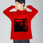 Ａ’ｚｗｏｒｋＳのアカイサケビ Big Long Sleeve T-Shirt