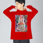 カオスのちんどん屋横丁のカオスお手製。金魚ちゃんシリーズ① Big Long Sleeve T-Shirt