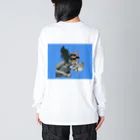 空現空現の目が合っている Big Long Sleeve T-Shirt