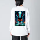 【Crazy Rabbit Nightmare】の【Crazy Rabbit Nightmare】 ビッグシルエットロングスリーブTシャツ