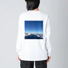 plantsandtokyoのClouds｜FUJISAN ビッグシルエットロングスリーブTシャツ