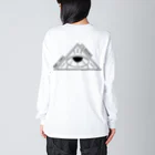 yukimiのeye ビッグシルエットロングスリーブTシャツ