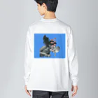 空現空現の目が合っている Big Long Sleeve T-Shirt