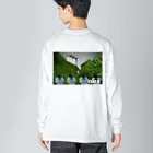 移動図書館　福来号(ふくろうごう)のインフルエンザの時の夢 Big Long Sleeve T-Shirt