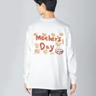 AkironBoy's_ShopのHAHANOHI=Mother’sDay Part-1 ビッグシルエットロングスリーブTシャツ