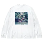 plantsandtokyoの Cycad｜ZENPUKUJI PARK Big Long Sleeve T-Shirt