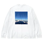 plantsandtokyoのClouds｜FUJISAN ビッグシルエットロングスリーブTシャツ