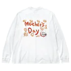 AkironBoy's_ShopのHAHANOHI=Mother’sDay Part-1 ビッグシルエットロングスリーブTシャツ