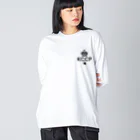 スペィドのおみせsuzuri支店のばぶばぶ！ (whitebody) Big Long Sleeve T-Shirt