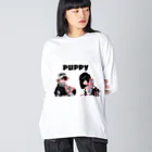 Puppy のPuppy  ビッグシルエットロングスリーブTシャツ