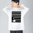 日々碌ストアの充電 Big Long Sleeve T-Shirt