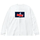 Danny-HeavenのHEAVEN "サメ" Big Long Sleeve T-Shirt