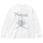 Ａ’ｚｗｏｒｋＳのRAKUGAKIXBONE WHTCAM Big Long Sleeve T-Shirt