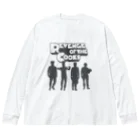 microloungeのREVENGE OF THE COOKS（黒） ビッグシルエットロングスリーブTシャツ