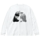 菩化鳥/ヴォケドリの「呼吸と巣」 Big Long Sleeve T-Shirt