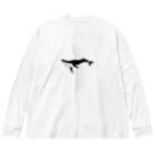 Bebechanのべべちゃん会社のロゴ Big Long Sleeve T-Shirt