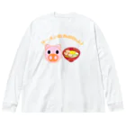 JIU(ジウ)ブラジリアン柔術Tシャツのbuta noodle Big Long Sleeve T-Shirt