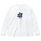 nosuke.のflower ビックシルエットTシャツ Big Long Sleeve T-Shirt