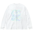 sakura-tornのきらめくブルー Big Long Sleeve T-Shirt