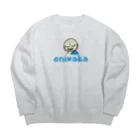 おもしろ空間オニワカのオーちゃん Big Crew Neck Sweatshirt