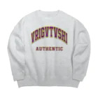 VRIGVTVSHI のOLD SCHOOL"AUTHENTIC" ASH Big Crew Neck Sweatshirt