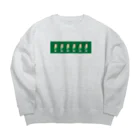 トマトンのトマトが好きな人のクリームソーダ Big Crew Neck Sweatshirt