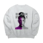 VRIGVTVSHI のBLACK FRIDAY FLYER (ASH) Big Crew Neck Sweatshirt