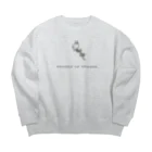 北風のゼリーのココロノドラゴン Big Crew Neck Sweatshirt