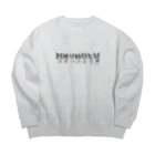 Bordercollie StreetのBCA709-2 Big Crew Neck Sweatshirt