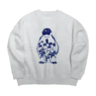 ヤママユ(ヤママユ・ペンギイナ)の-042518-World Penguins Day Big Crew Neck Sweatshirt