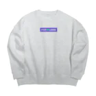 [公式]Poplandストア - なにげない日常にワクワクをのライムくん Big Crew Neck Sweatshirt