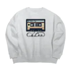 Culture Clubの[ Culture Club ] CASSETTE TAPE OVERSIZED SWEAT SHIRT① ビッグシルエットスウェット