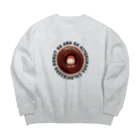 ソルグラフィコ(社員)のカロリーゼロ理論(ドーナツ) Big Crew Neck Sweatshirt